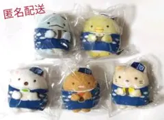 すみっコぐらし はま寿司限定 てのりぬいぐるみ 全５種セット とかげ とんかつ他