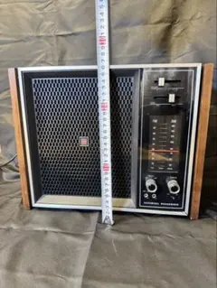 ナショナル　AM/FMラジオ　RE-788 2バンド　動作確認済み　昭和レトロ