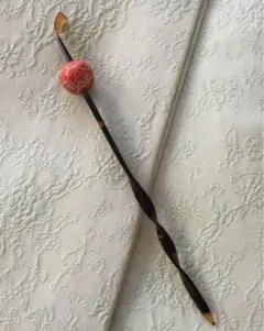 かんざし 虫食い珊瑚 × 鼈甲