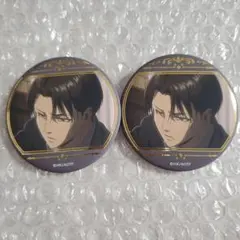 進撃の巨人 WIT トレーディング缶バッジ リヴァイ エルヴィン - メルカリ