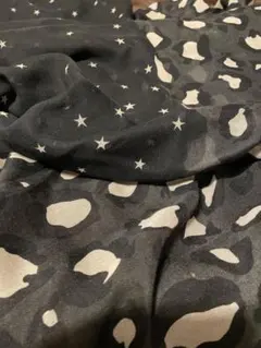 レオパード✖️スター柄　ストール♡
