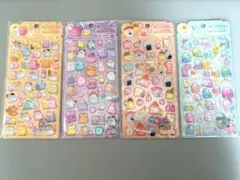 オバケーヌ　うるちゅるシール　4シートセット