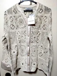 TORRAZZO DONNAコットンニットカーディガン