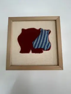⌘ kilim art ⌘ ヴィンテージ キリム 絵画 アート インテリア 魚