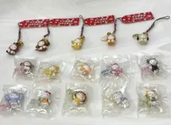 ハローキティ 十二支変身ストラップセット ハローキティ 十二支変身ストラップセット