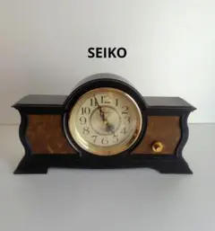 ヴィンテージ SEIKO FANCY GOLD ゼンマイ時計　ジャンク　置時計