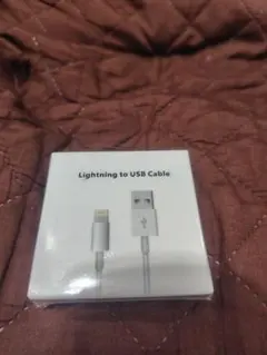 ライトニングケーブル Apple・新品、未使用