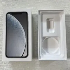 AppleのiPhone XR 64GB の空箱