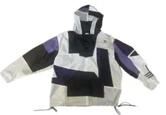 adidas × OLDPARK 再構築 ナイロンジャケット M リメイク - メルカリ