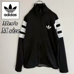 アディダス トラックジャケット トレフォイル バイカラー メンズ Mサイズ