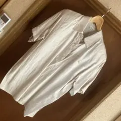 新品の伊勢丹購入の麻のシャツのサムネイル