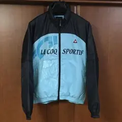 美品　ルコックゴルフ　２WAY　中綿ブルゾン　M　デサント　le coq
