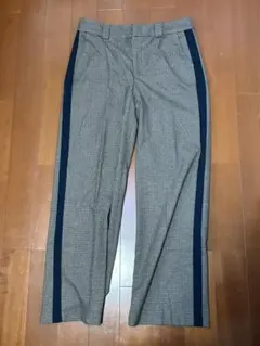 ZARA チェック柄カジュアルパンツ