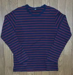 OLD UNIQLO archive 00s ボーダー ロンT y2k 平成