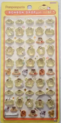 正規品　ボンボンドロップシール ミニ ポムポムプリン