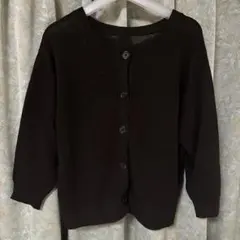 グローバルワーク　8分袖カーディガン　茶色　Mサイズ