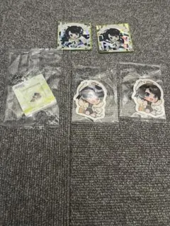 大空スバル EXPOステッカー ガチャキーホルダーセット