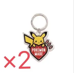 HUMAN MADE ポケモン キーホルダー 2個セット　ピカチュウ、カモネギ HUMAN MADE ポケモンキーホルダー 2個セット ピカチュウカモネギ