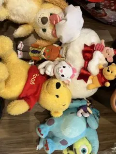 人気キャラクターぬいぐるみセット　6体　ディズニー