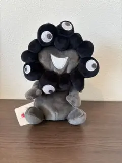 ミャクミャク　お手玉風ぬいぐるみ　S 黒