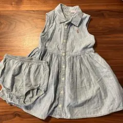 ラルフローレン　デニムワンピース