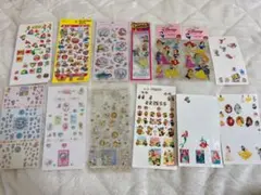 平成レトロ　ディズニーストア　シール　まとめ売り