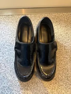 GRL チャンキーヒール厚底ボリュームローファー