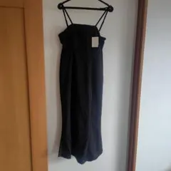 黒キャミワンピース ロング