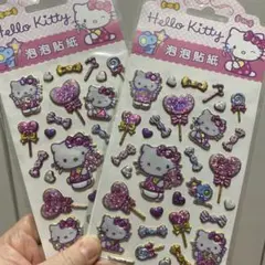 Hello Kittyキラキラシール 2シートセット
