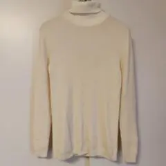 良品計画 無印良品 MUJI タートルネックニット 長そで