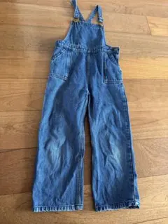 オーバーオール 130 デニム／サロペット／男女兼用