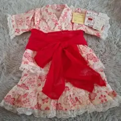 ベビー甚平ドレス サイズ80