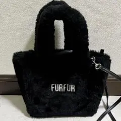 FURFUR エコファートートバッグ ブラック