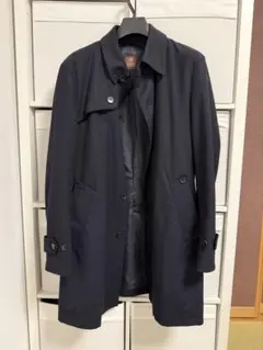 タケオキクチ　TAKEO KIKUCHI ブラック　トレンチコート