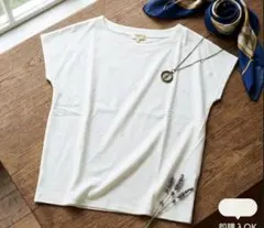 新品　ビームスハート　星刺繍Tシャツ　フリーサイズのサムネイル