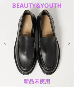 BEAUTY&YOUTH ローファー ブラック　28cmのサムネイル