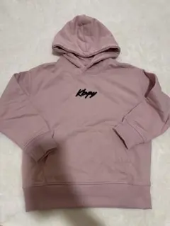 ZARA フード付きパーカー トレーナー フーディ ピンク 120cm