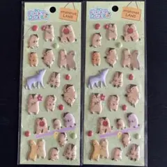 Fantasy Seal marmot LAND シール 2枚セット　マーモット