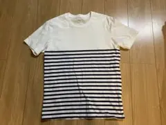 ユニクロ　メンズ　ボーダーＴシャツ　Mのサムネイル