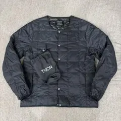 TAION ブラック ダウンジャケット M
