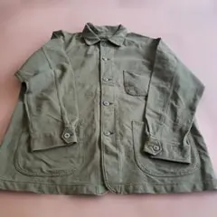 オリーブグリーン ミリタリージャケット