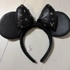 ミニーマウス風スタッズ付きカチューシャ