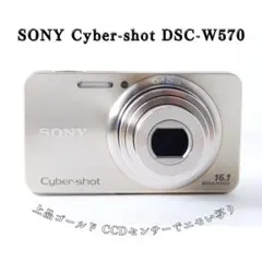 美品 CCD SONY エモい写り 大人気 レトロ オールドコンデジ ゴールドのサムネイル
