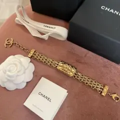 新品CHANEL2026春夏プレコレクションブレスレットメダルゴールド