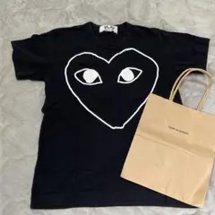 PLAY COMME des GARÇONS 黒 Tシャツ M