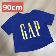 《即日発送可》baby GAP ロゴTシャツ ブルー 18-24ヶ月のサムネイル