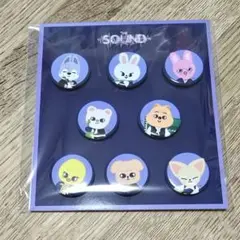 スキズ エキシビション SKZOO 缶バッチ 8個セット