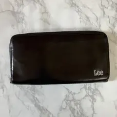 Lee 長財布 ラウンドファスナー レザー ブラック ウォレットのサムネイル