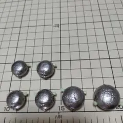 中通しオモリ　鯛ラバ　ショアラバ用　フラットフィッシュ用タイ玉オモリ　6個セット