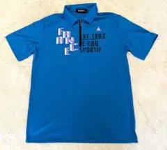 le coq sportif GOLF ゴルフウェア ハーフジップ XL　半袖のサムネイル